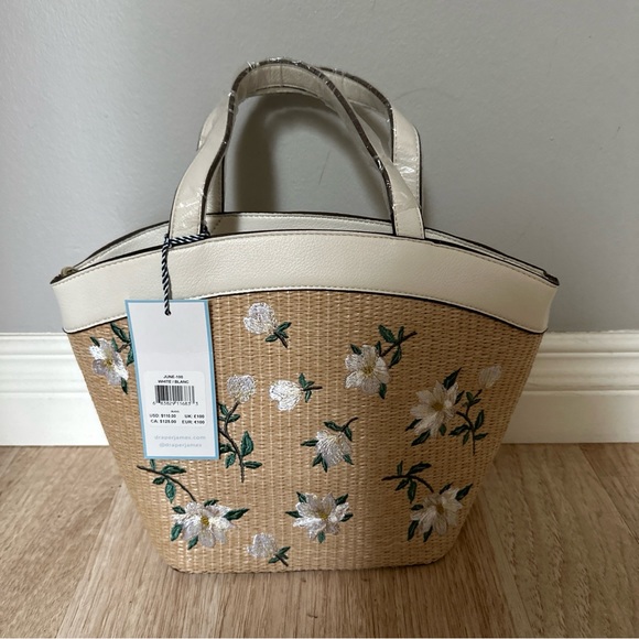 New Draper James June Bag Magnolia - Picture 1 of 14